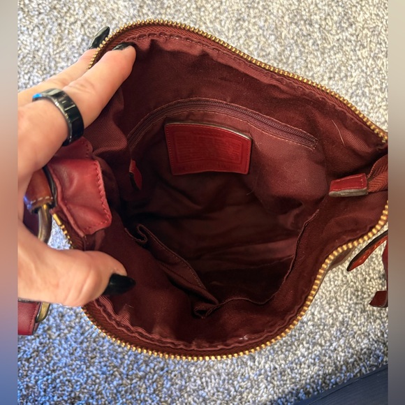 Coach Y2K Bleecker Slim Duffle Saddle Tan Leather Crossbody bag - Picture 15 of 15